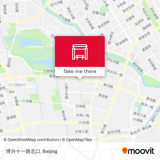 博兴十一路北口 map