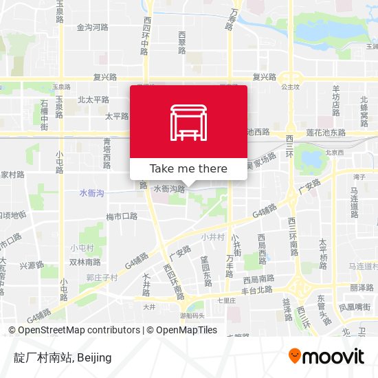 靛厂村南站 map