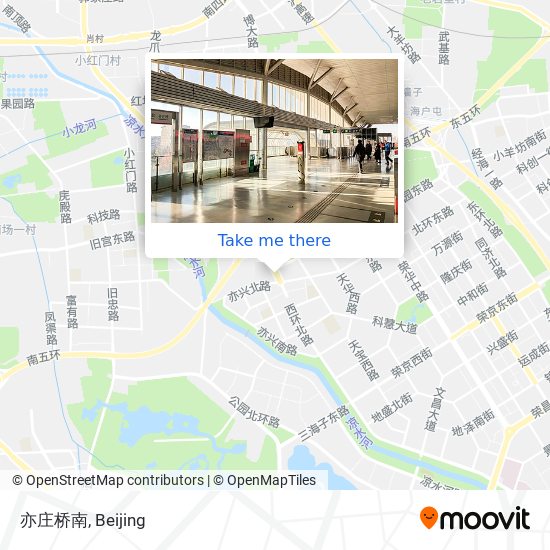 亦庄桥南 map