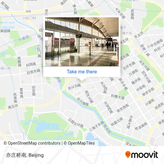 亦庄桥南 map