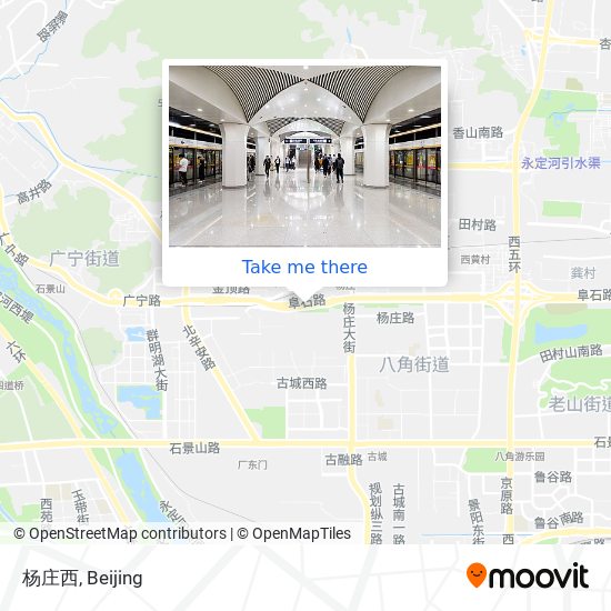 杨庄西 map