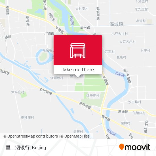 里二泗银行 map