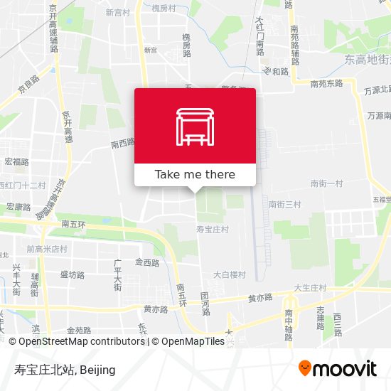 寿宝庄北站 map