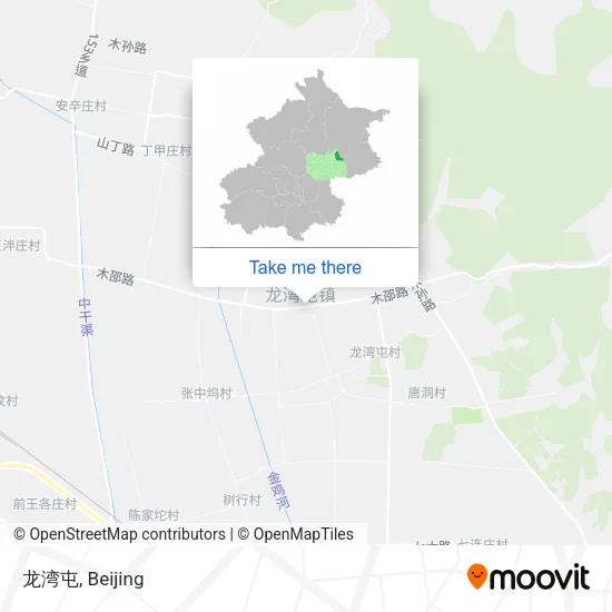 龙湾屯 map