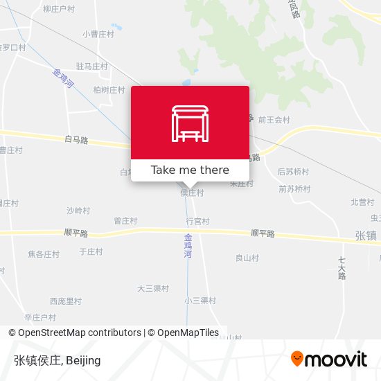 张镇侯庄 map