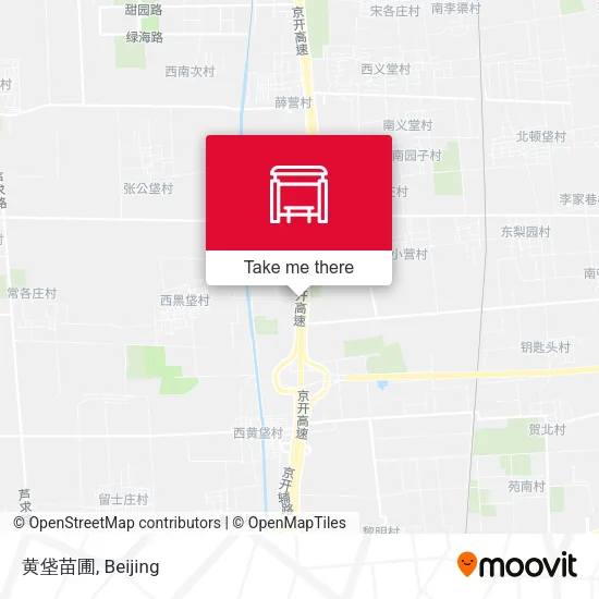 黄垡苗圃 map