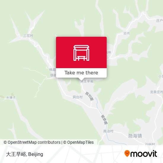 大王早峪 map