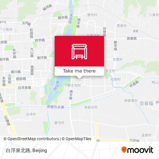 白浮泉北路 map