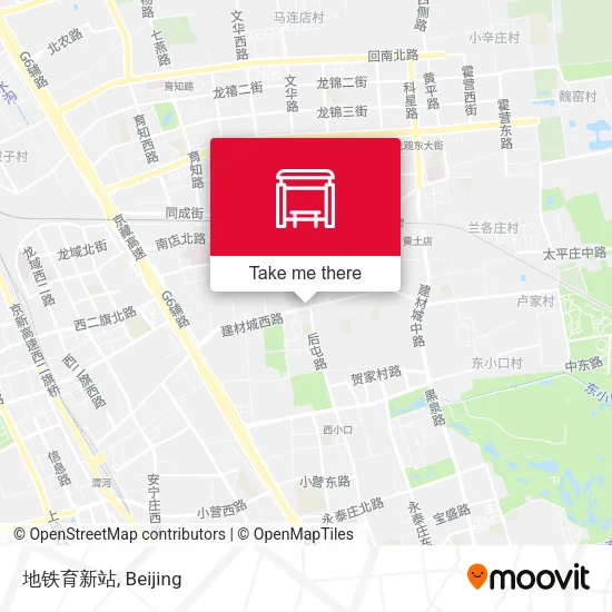 地铁育新站 map