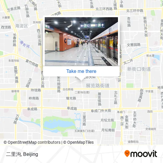 二里沟 map