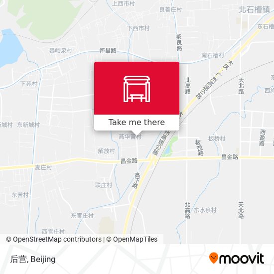 后营 map
