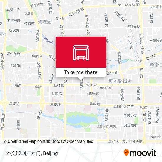外文印刷厂西门 map