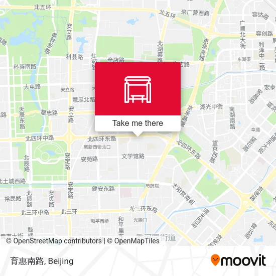 育惠南路 map