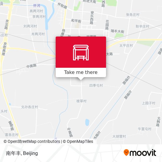 南年丰 map