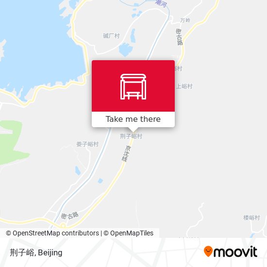 荆子峪 map
