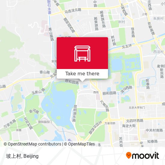 坡上村 map