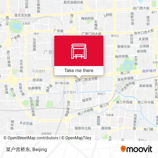 菜户营桥东 map