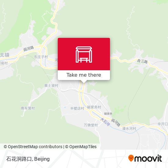 石花洞路口 map