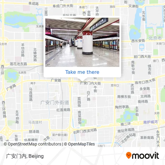 广安门内 map