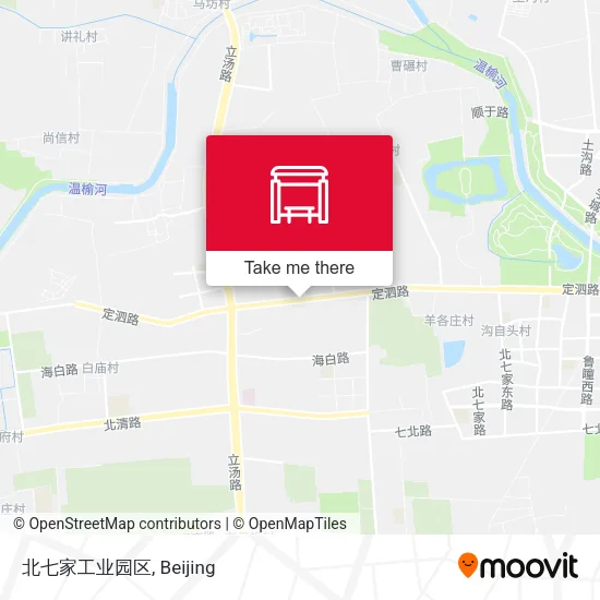 北七家工业园区 map