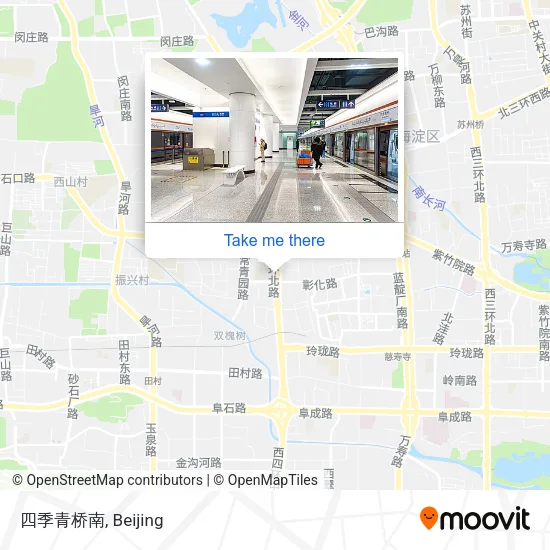 四季青桥南 map