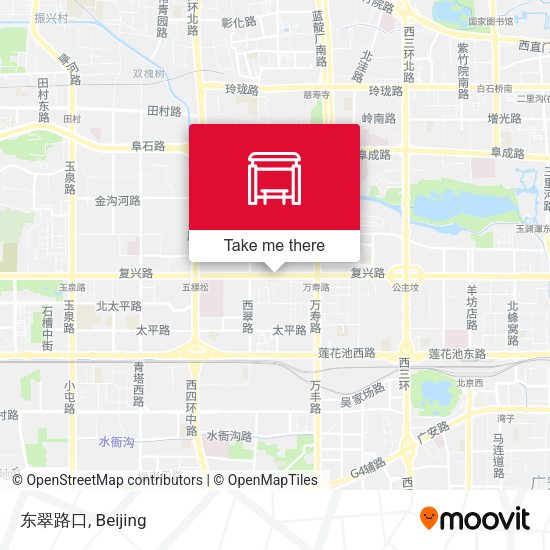 东翠路口 map