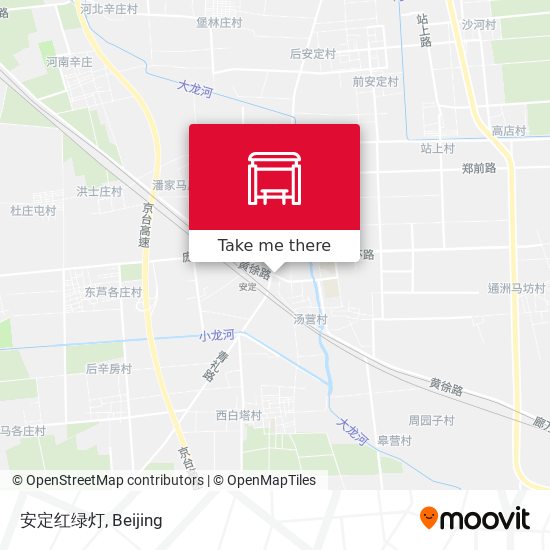 安定红绿灯 map