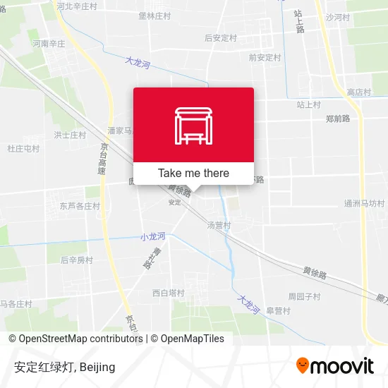 安定红绿灯 map