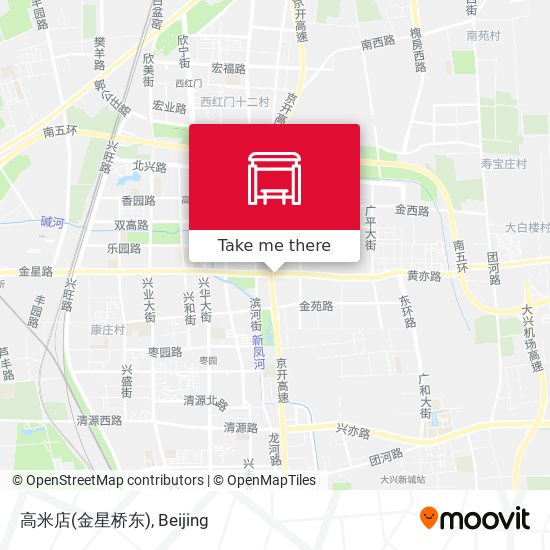 高米店(金星桥东) map