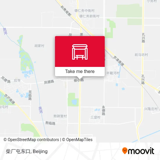 柴厂屯东口 map