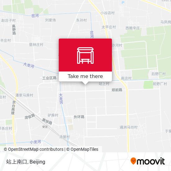 站上南口 map