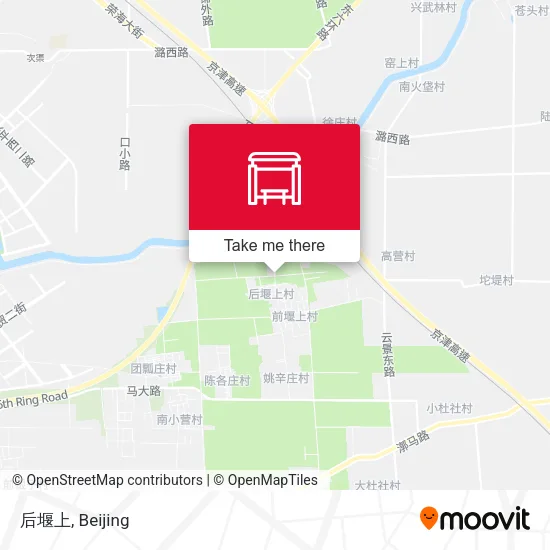 后堰上 map