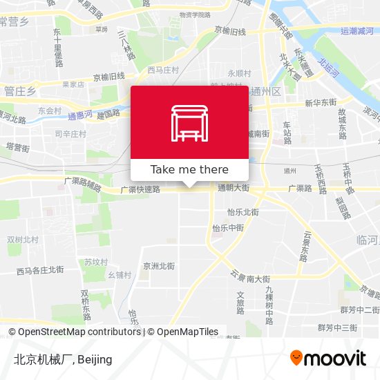 北京机械厂 map