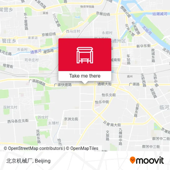 北京机械厂 map