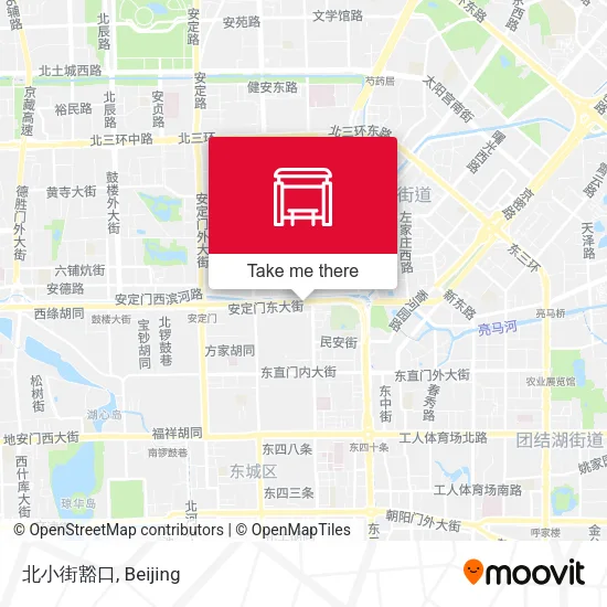 北小街豁口 map