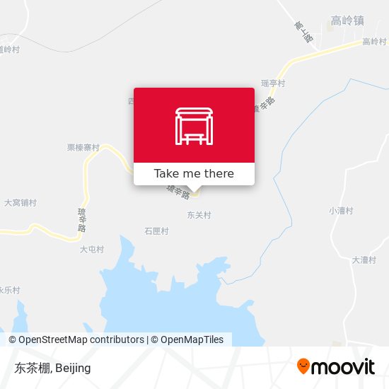 东茶棚 map