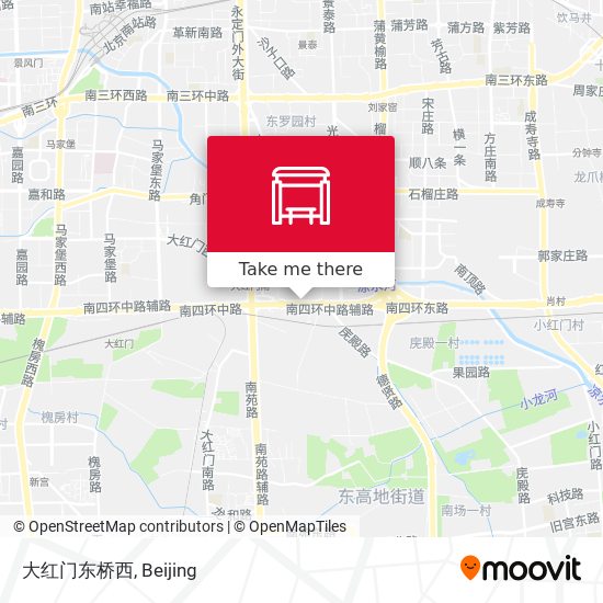 大红门东桥西 map