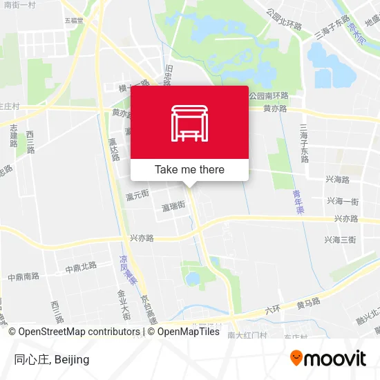 同心庄 map