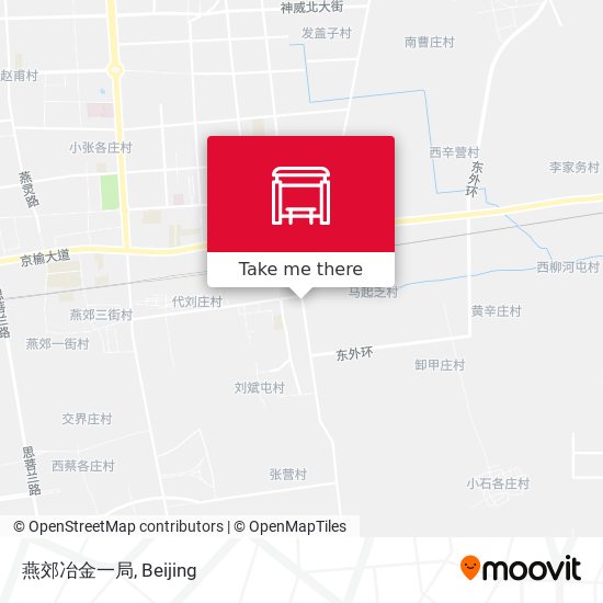 燕郊冶金一局 map