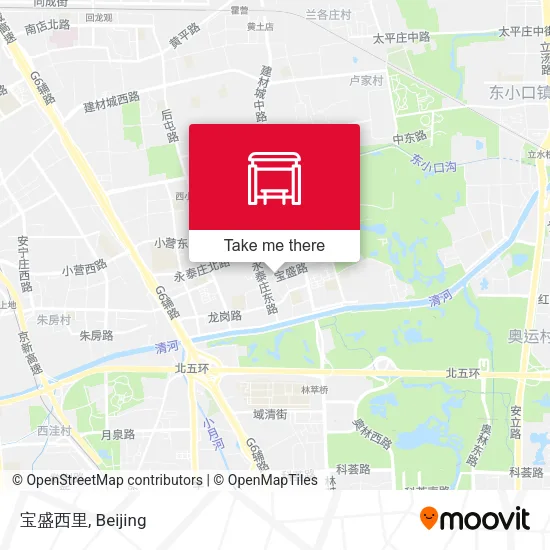 宝盛西里 map