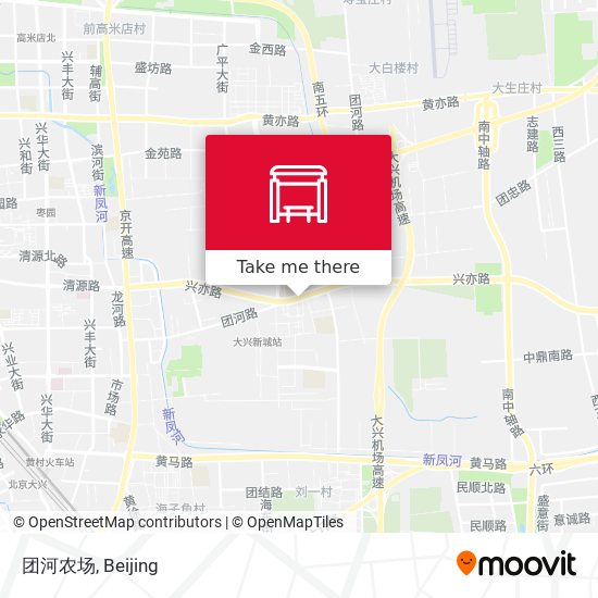 团河农场 map