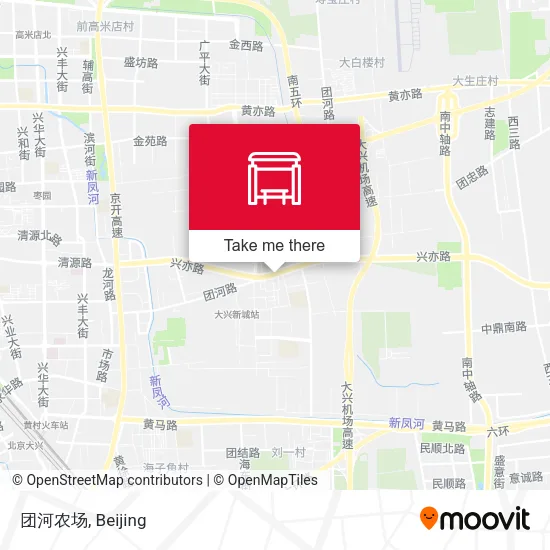 团河农场 map