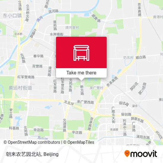 朝来农艺园北站 map