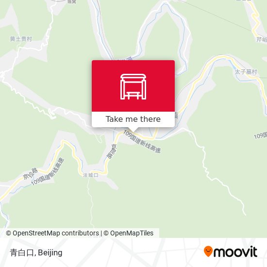 青白口 map