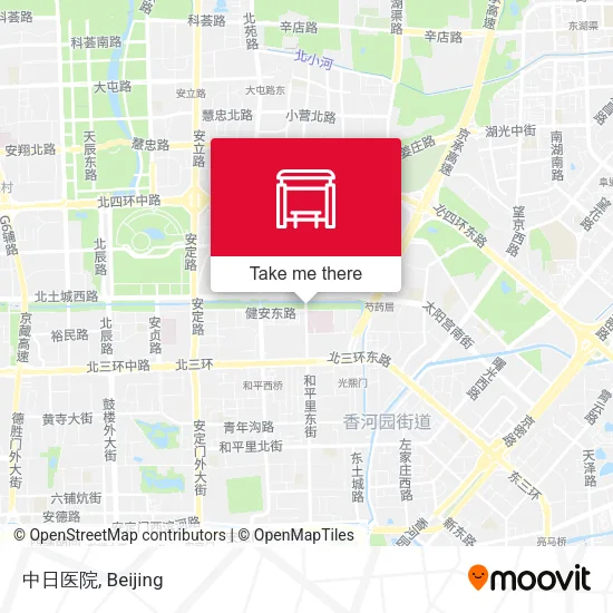 中日医院 map