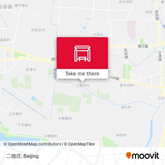 二德庄 map