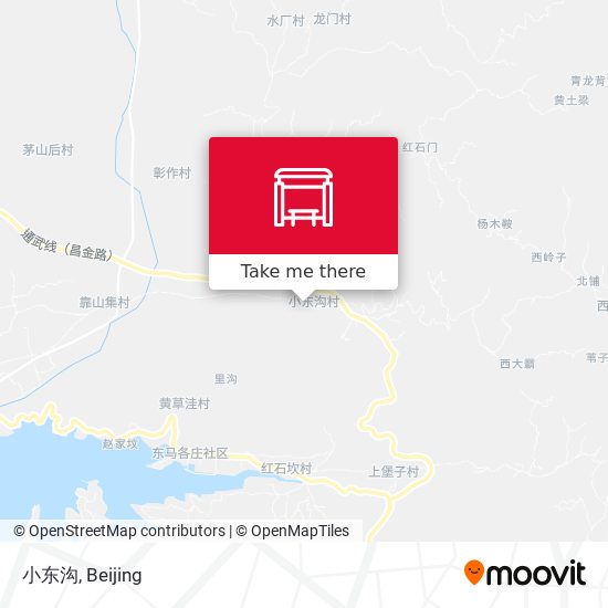 小东沟 map
