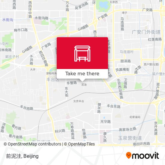 前泥洼 map