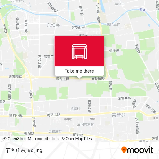 石各庄东 map