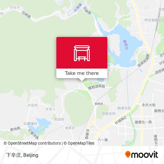 下辛庄 map